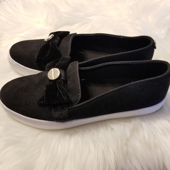 Liz Claiborne Weaver Sneakers Sz 9.5 Black - Picture 2 of 7